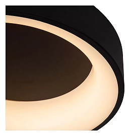 MIRAGE LED griestu gaismeklis 22 W 2700 K melna (Lucide)
