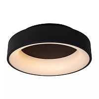 MIRAGE LED griestu gaismeklis 22 W 2700 K melna (Lucide)