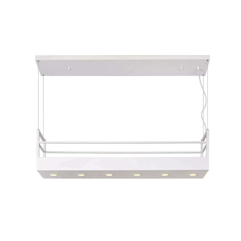 MIRAVELLE piekaramā lampa 6 x GU10 balta (Lucide)