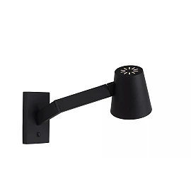 MIZUKO wall light 1xE14 40 W black (Lucide)