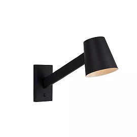 MIZUKO wall light 1xE14 40 W black (Lucide)