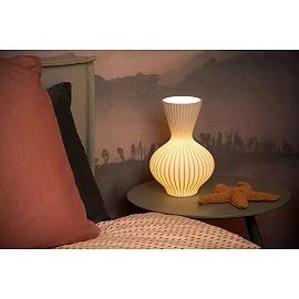 MOMORO galda lampa 20,7x20,7 cm 1xE14 balta (Lucide)