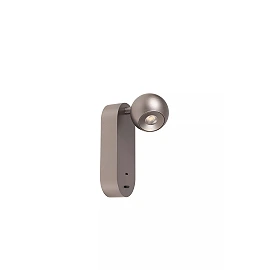 MONTANA wall light with USB-C LED Dim CCT 1x6.3W Grey iron (Lucide)