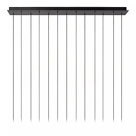MONTANA linear pendant light LED Dim CCT 13x5.7W Grey iron (Lucide)