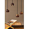MONTANA linear pendant light LED Dim CCT 13x5.7W Coffee (Lucide)