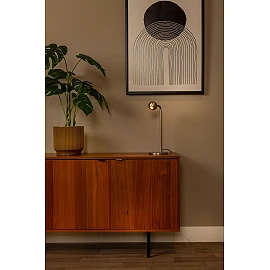 MONTANA table lamp LED Dim 1x5W 2700K Grey iron (Lucide)