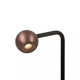 MONTANA table lamp LED Dim 1x5W 2700K Coffee (Lucide)