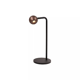 MONTANA table lamp LED Dim 1x5W 2700K Coffee (Lucide)