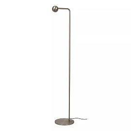 MONTANA floor lamp LED Dim 1x6.3W 2700K Grey iron (Lucide)