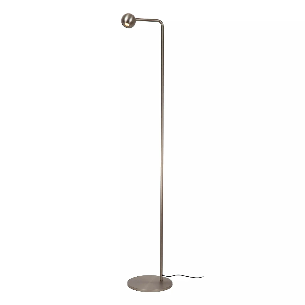 MONTANA floor lamp LED Dim 1x6.3W 2700K Grey iron (Lucide)