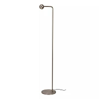 MONTANA floor lamp LED Dim 1x6.3W 2700K Grey iron (Lucide)