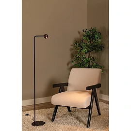 MONTANA floor lamp LED Dim 1x6.3W 2700K Coffee (Lucide)