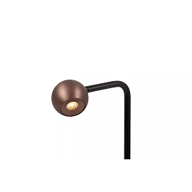 MONTANA floor lamp LED Dim 1x6.3W 2700K Coffee (Lucide)