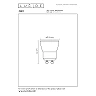 MR11 LED bulb GU10 (MR11) 1x3.8 W black (Lucide)