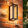 NARVIK Wall light Indoor/Outdoor 1x9.2W Integrated LED IP65 Black (Lucide)