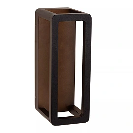 NARVIK Wall light Indoor/Outdoor 1x9.2W Integrated LED IP65 Black (Lucide)