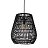 NERIDA outdoor pendant light Ø35 cm 1xE27 40 W black (Lucide)