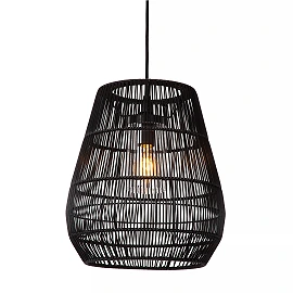 NERIDA outdoor pendant light Ø35 cm 1xE27 40 W black (Lucide)
