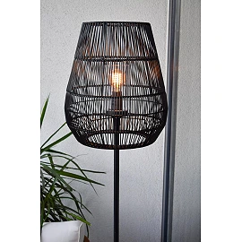 NERIDA outdoor floor lamp 1xE27 black (Lucide)
