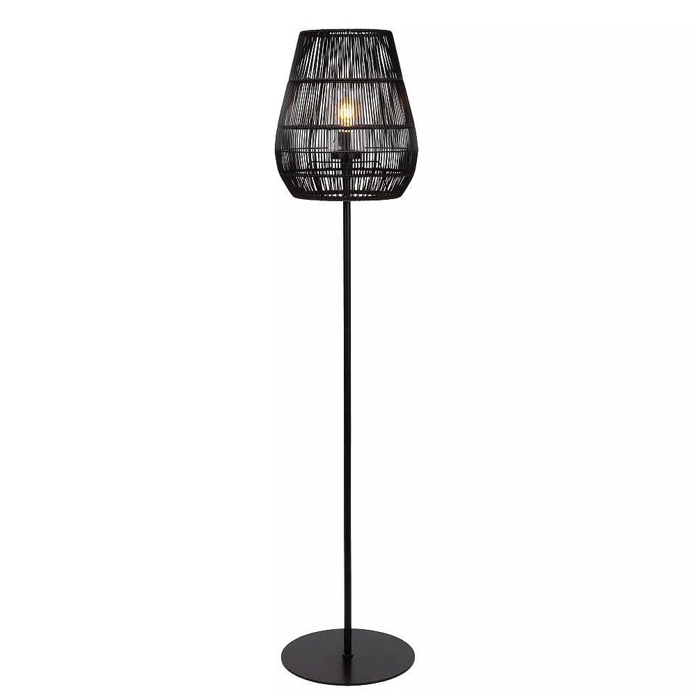 NERIDA outdoor floor lamp 1xE27 black (Lucide)