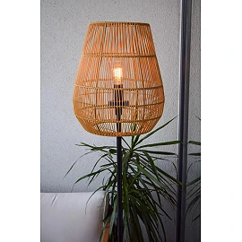 NERIDA outdoor floor lamp 1xE27 natural (Lucide)