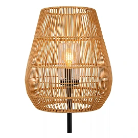 NERIDA outdoor floor lamp 1xE27 natural (Lucide)