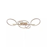 NICOLA ceiling light 132 cm LED 37W CCT Taupe (Lucide)