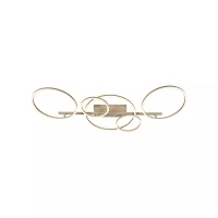 NICOLA ceiling light 132 cm LED 37W CCT Taupe (Lucide)