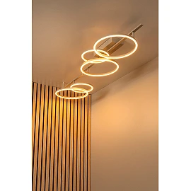 NICOLA ceiling light 170 cm LED 37W CCT Taupe (Lucide)