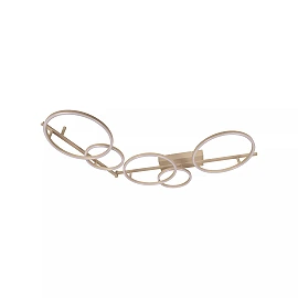NICOLA ceiling light 170 cm LED 37W CCT Taupe (Lucide)