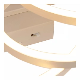 NICOLA ceiling light 170 cm LED 37W CCT Taupe (Lucide)