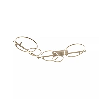 NICOLA ceiling light 170 cm LED 37W CCT Taupe (Lucide)
