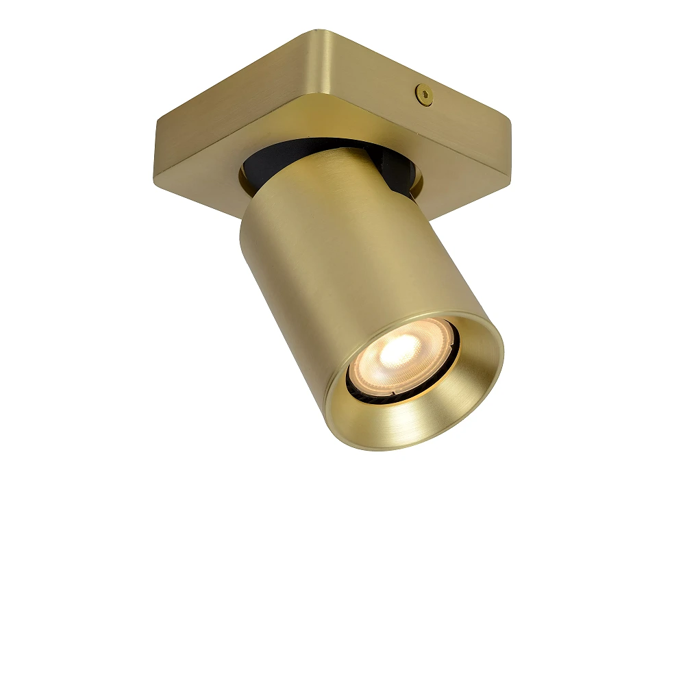 NIGEL ceiling spotlight 1x5w Matt Gold / Brass (Lucide)
