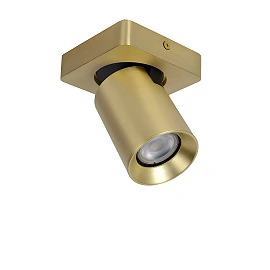 NIGEL ceiling spotlight 1x5w Matt Gold / Brass (Lucide)