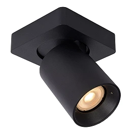 NIGEL ceiling spotlight 1x5w Black (Lucide)