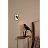 NIGEL bedside wall light with USB 1x5w Matt Gold / Brass (Lucide)