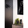 NIGEL gultas / sienas lampa ar USB 1x5w melna (Lucide)