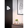 NIGEL gultas / sienas lampa ar USB 1x5w balta (Lucide)