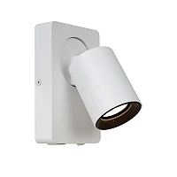 NIGEL bedside wall light with USB 1x5w White (Lucide)