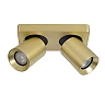 NIGEL ceiling spotlight 2x5w Matt Gold / Brass (Lucide)