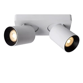 NIGEL ceiling spotlight 2x5w White (Lucide)