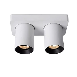 NIGEL ceiling spotlight 2x5w White (Lucide)