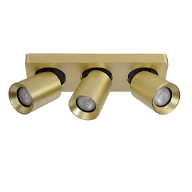 NIGEL ceiling spotlight 3x5w Matt Gold / Brass (Lucide)