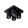 NIGEL ceiling spotlight 4x5w Black (Lucide)