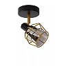NILA Ceiling spotlight 1xE14 black (Lucide)