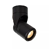 NIORT outdoor ceiling spotlight 1xGU10 IP44 black (Lucide)