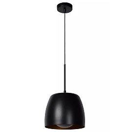 NOLAN piekarama lampa Ø24 cm 1xE27 melna / matēta zelta/misiņa (Lucide)