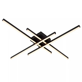NOVAK LED CCT ceiling light 42 W 2700K/4000K black (Lucide)
