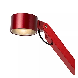 OGDEN desk lamp LED 7 W 3000K red (Lucide)