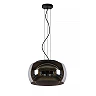 OLIVIA pendant light Ø40 cm 3xE27 40 W smoked grey (Lucide)